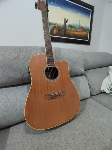 Violão Mormaii Elétrico aço folk