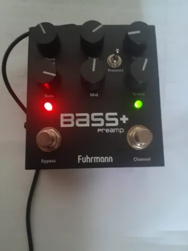 Bass+ Preamp Fuhrmann Pedal De Efeitos Analógico
