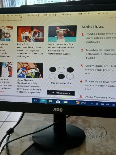 Monitor AOC 20 com Garantia