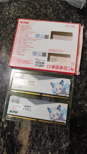 Memória ram DDR4 xpg D50 3600mhz edição anime Long Yao