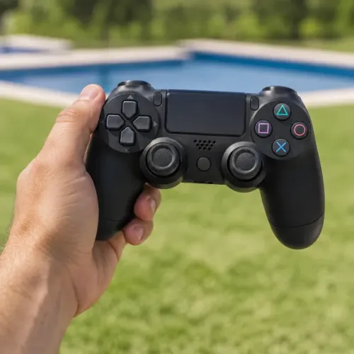 Controle Sem Fio Joystick Bluetooth Para Ps4 - Unidade