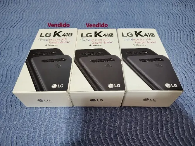 LG k41S, Novo, Lacrado e Com Nota Fiscal!!!
