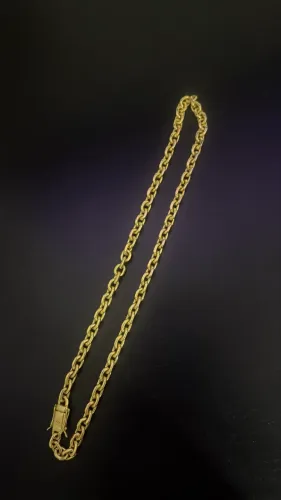 CORDÃO BANHADO A OURO 