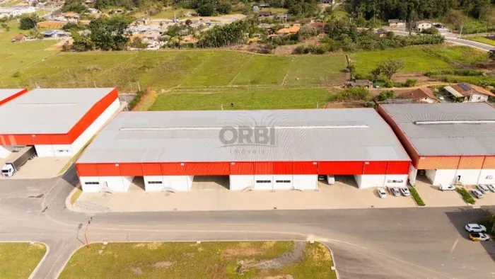 Galpão para alugar, 1100 m² por R$ 27500/mês - Belchior Baixo - Gaspar/SC