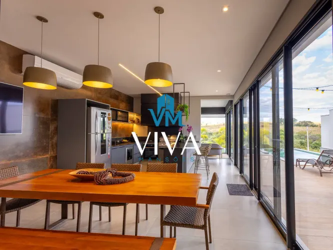 Casa, 3 suítes, 450M², 6 vagas - R$4.899.000,00 Cond. Arborais- Campinas/SP