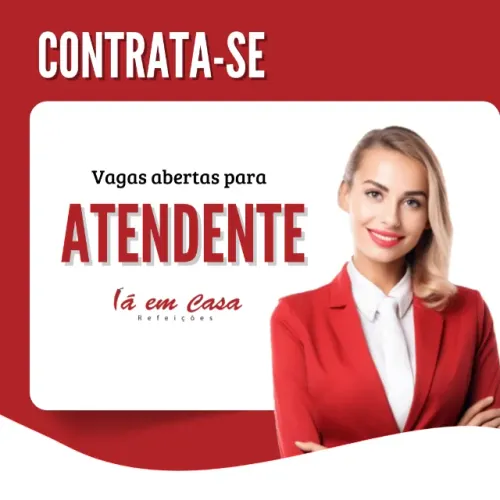 Contrata-se Atendente de Cantina