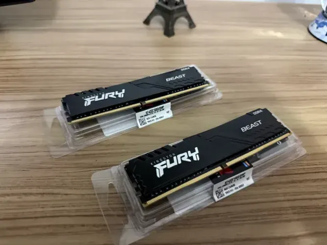 Memória ram kingston fury ddr4 16gb 2x8 3200mhz amd Intel xmp