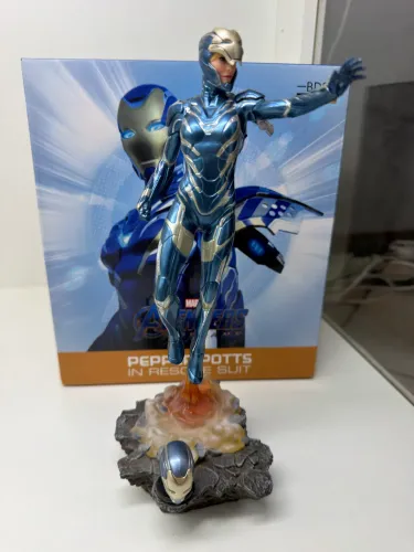 Pepper - Resgate - iron studios - Perfeita na Caixa