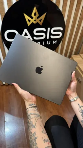 MacBook Pro M4 Pro 16" 512/24 Space Gray Seminovo Preço de Oportunidade