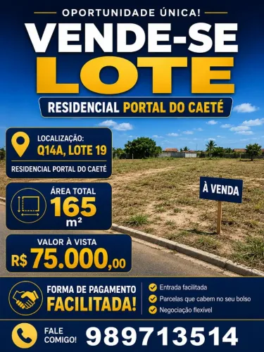 Terreno residencial portal do Caeté