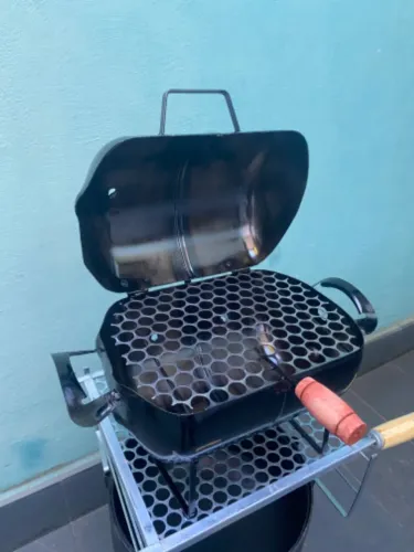 Churrasqueira bafo portátil