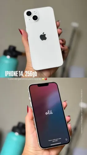 Iphone 14 256gb Novo 1 ano garantia 