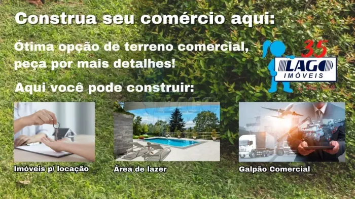 Ótimo Terreno Comercial Para Construir Sua Empresa