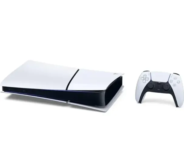 PS5 Slim Digital 1TB + Controle DualSense | Único dono