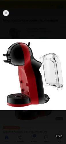Cafeteira dolce gusto nova 110w