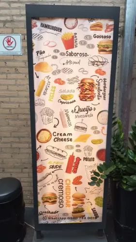 Totem de Comunicação Visual em Led 2 unidades