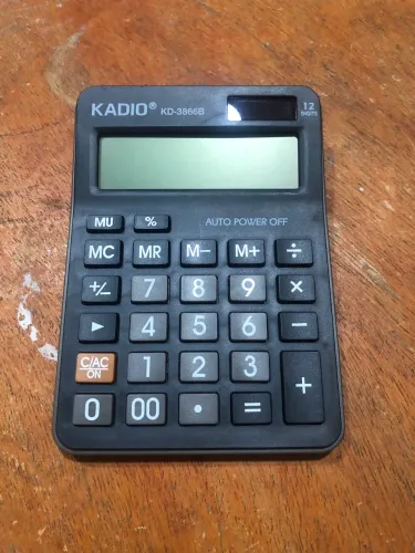 Calculadora KADIO - preta