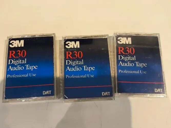 Fita dat 3M R30 min nova LACRADA 3 UNIDADES 