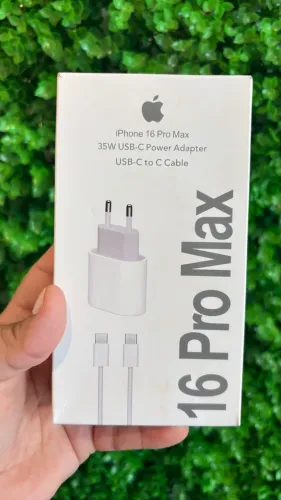 Kit carregador iPhone 16 pro Max 35W