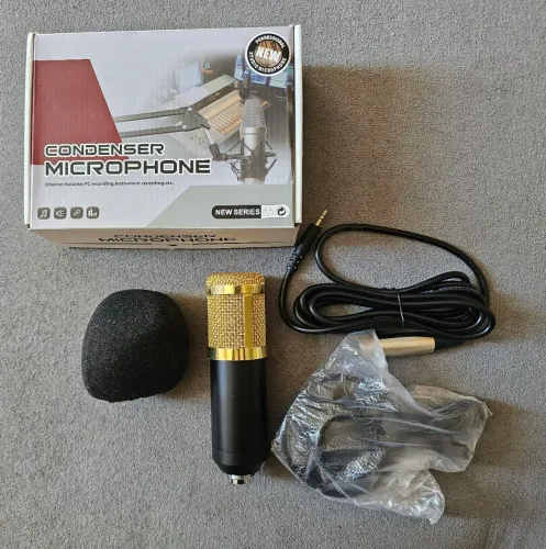 Microfone Condensador Profissional