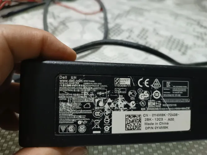 Carregador Original Dell 90W - Modelo 0Y4M8K