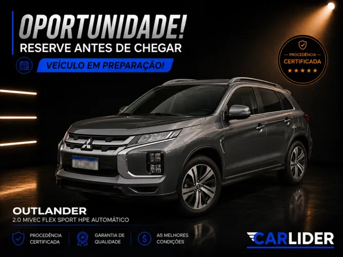 Mitsubishi Outlander Sport HPE 2.0 16V Flex AUT 2021