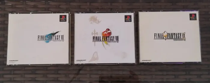 Final Fantasy VII, VIII e IX Playstation PS1 