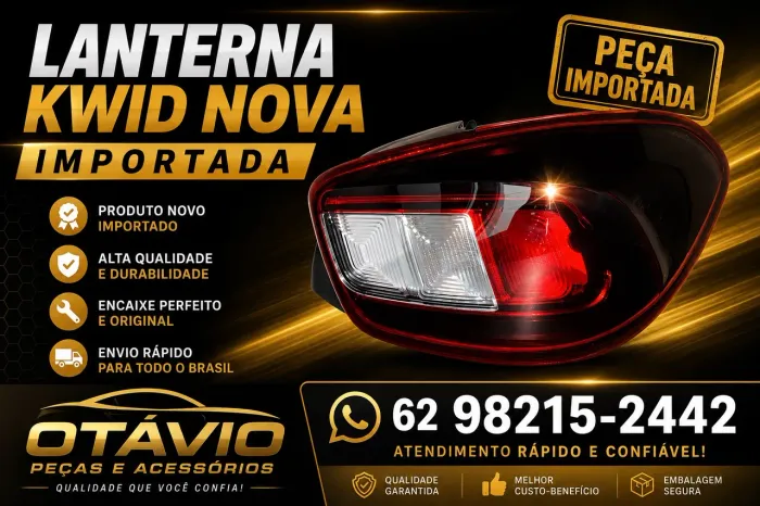 Lanterna Led Renault Kwid 2022 2023 2024 Nova Importada