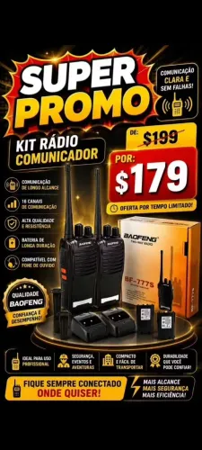 Super PrOmO kit rádio comunicador