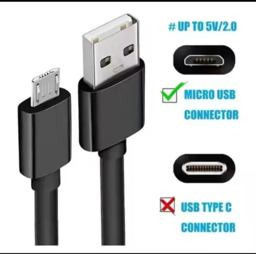 Kit 5 cabos USB V8 simples 15,00