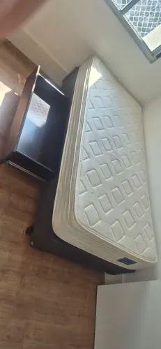 Cama box solteiro com gaveta