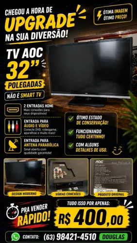 Tv AOC 32 POLEGADAS