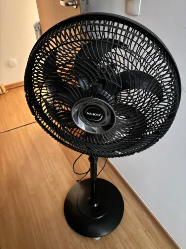VENTILADOR MALORY COM CONTROLE REMOTO 140w Hélice 6 pás silencioso com auto desligamento