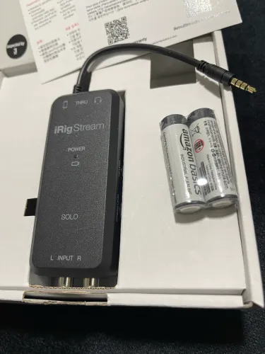 Interface de Áudio IK Multimedia iRig Stream Solo - Novo