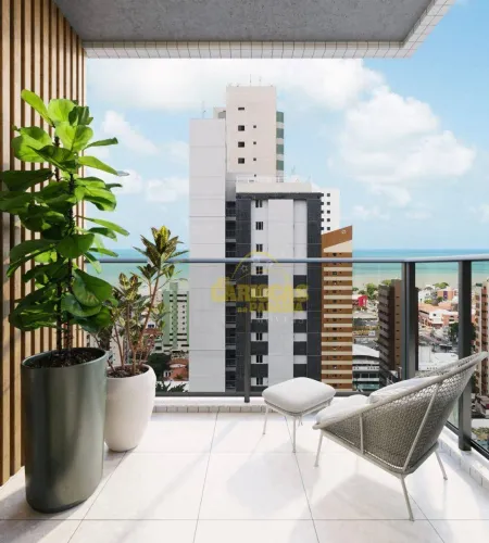 Studio com 1 dormitório à venda, 22 m² por R$ 350.000,00 - Manaíra - João Pessoa/PB