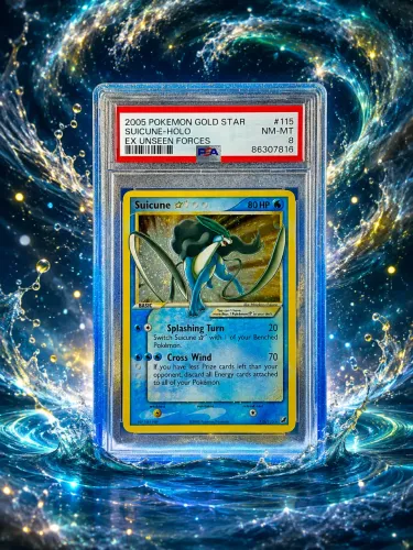 Suicune gold star psa 8