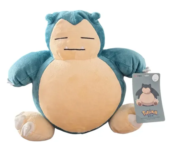 Brinquedo Pelúcia Pokémon Snorlax - Pokémon anime Snorlax