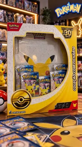 Fichário 30 anos pokémon TCG 