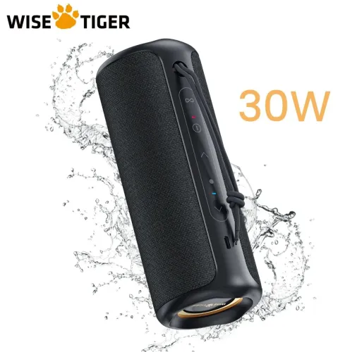 Caixa de som Bluetooth 30W Wise Tiger P3