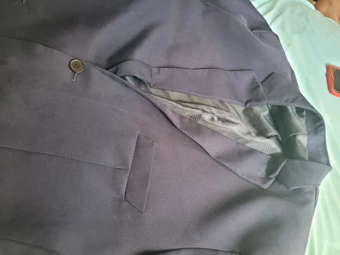 Terno Azul Marinho (Escuro) Novo (Blazer 52 e calca 46)