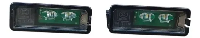Par Luz Placa Volkswagen Golf Tsi 1.4 T 2014