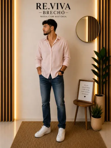 Camisa masculina
