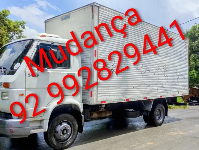Frete mudança caminhão baú 