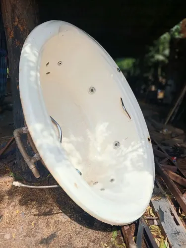 Banheira ? hidromassagem oval