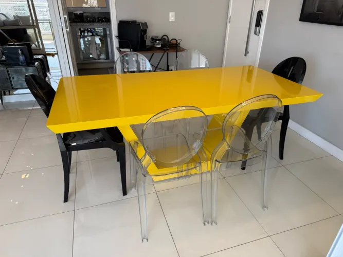 Mesa de jantar de resina!
