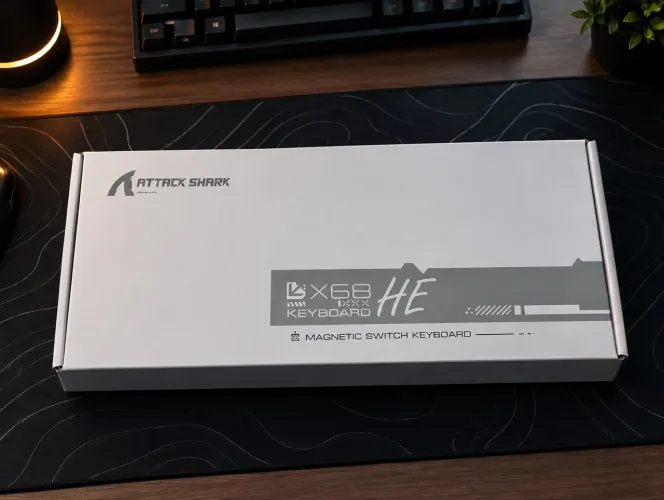 Teclado Magnético Attack Shark X68 HE
