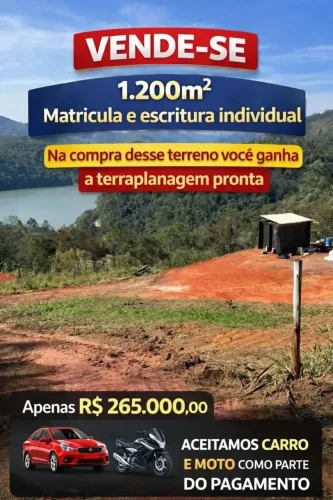 Terreno direto com o Proprietario / Parcelas em até 70x