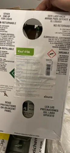 Gás Refrigerante R410A Mexichem Klea 11.3kg - Novo / Lacrado