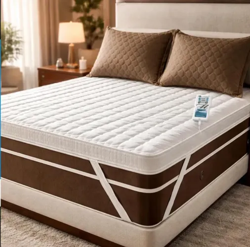 Cama com massageador 