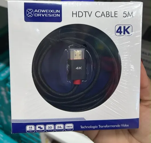Csbo HDMI 4K 5 metros - Entrega Grátis